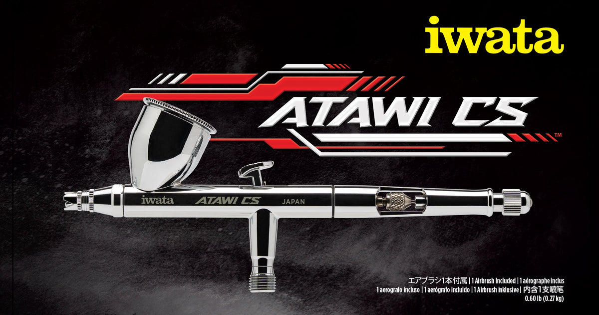 Atawi CS Custom Series Precision Airbrush by Iwata