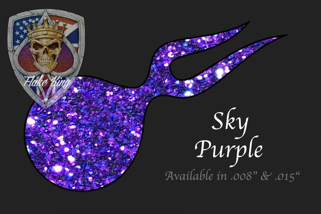 Sky Purple Metal Flake