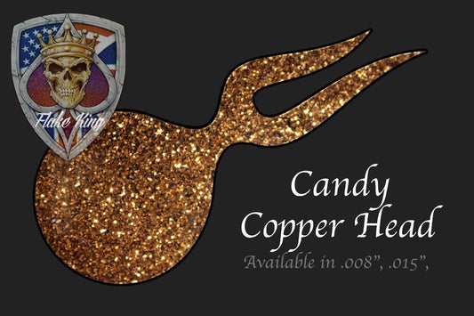 Candy Copper Head Metal Flake