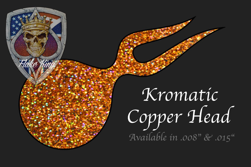 Kromatic Copper Head Metal Flake
