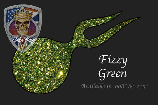Fizzy Green Metal Flake