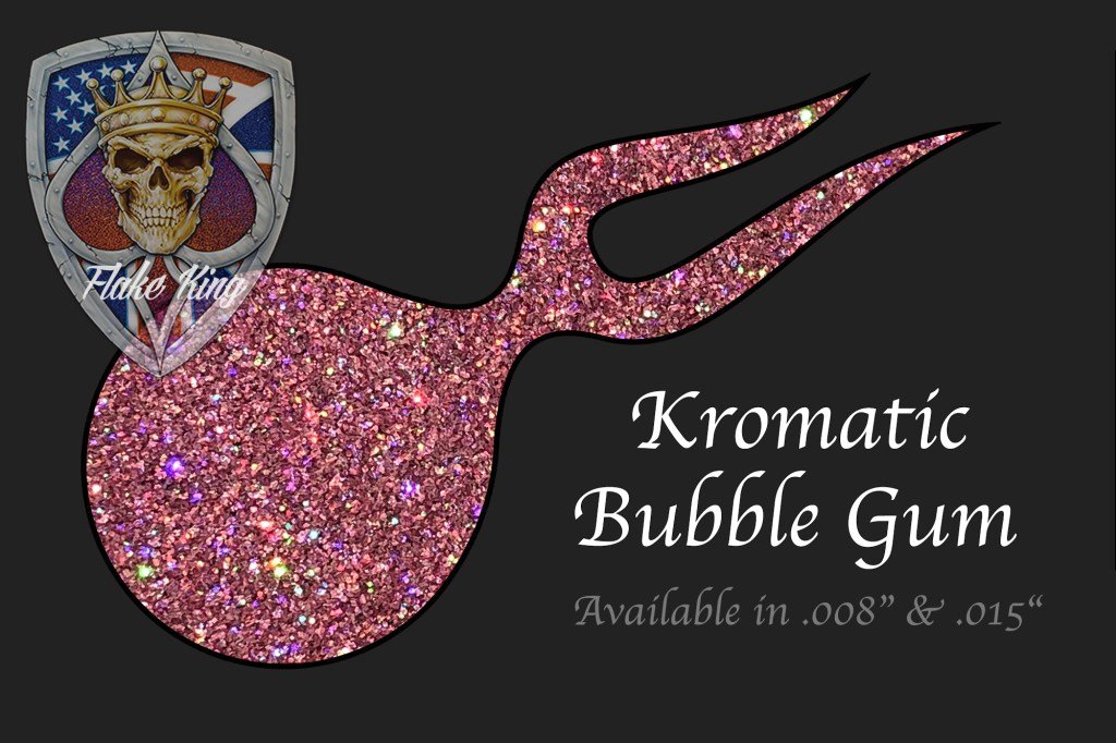 Kromatic Bubble Gum Metal Flake