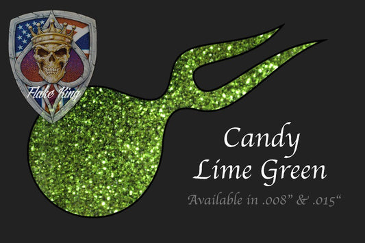 Candy Lime Green Metal Flake