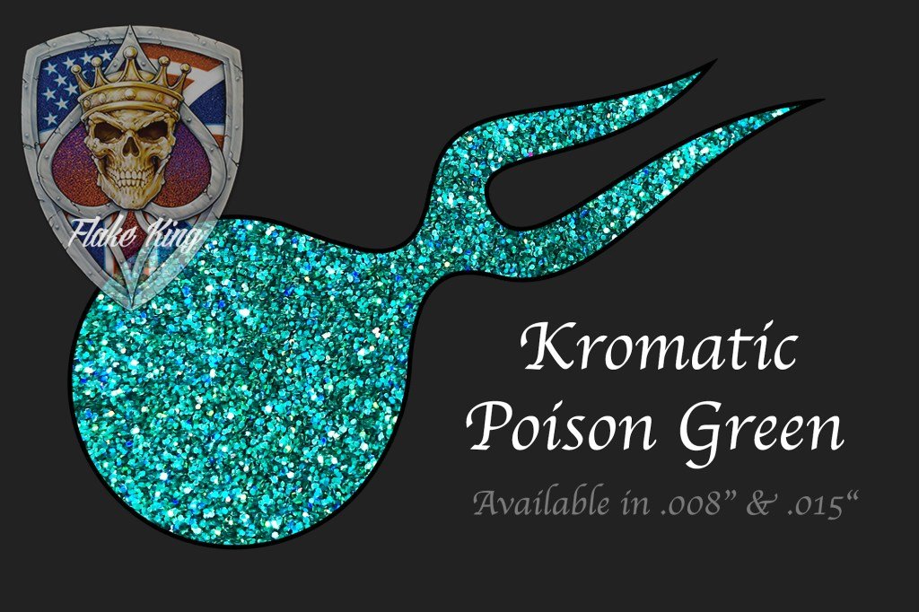 Kromatic Poison Green Metal Flake